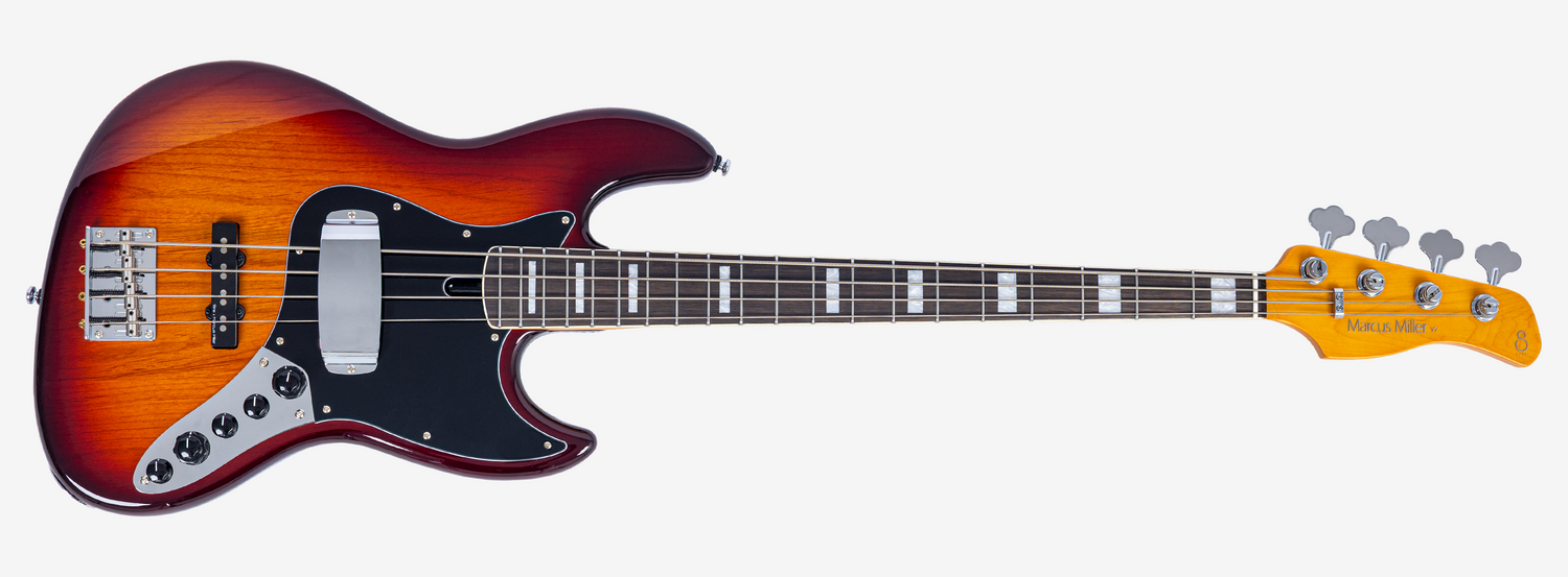 sire v7 tobacco sunburst Marcus Miller 4-String 2nd Gen Bass, Swamp Ash Body, TS, w/ Bag term consistency without altering the classic playing experience Marcus Miller V7 New Gen